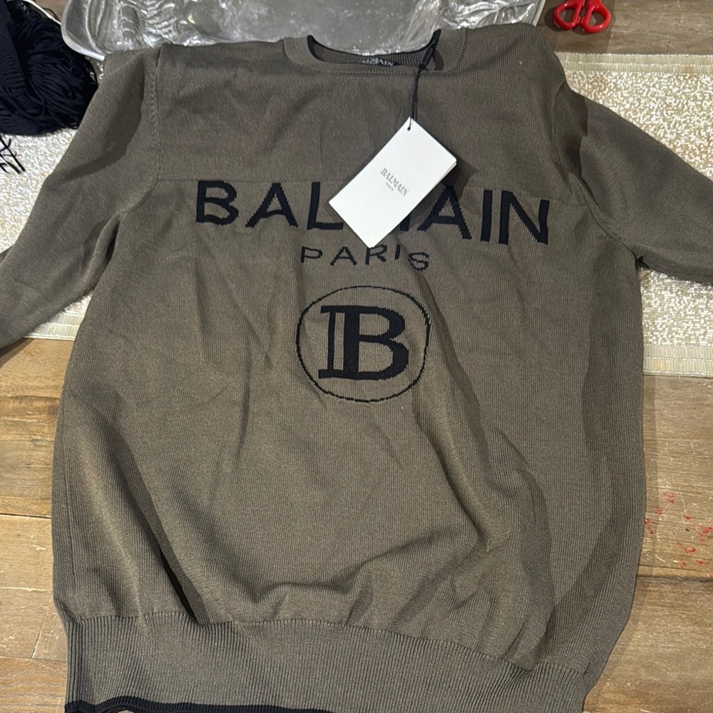 Balmain Tan Sweater - Picture 2 of 4